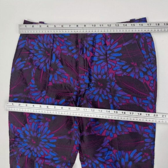 J.Crew NWT Garden Pants Midnight Floral Jaquard - Picture 11 of 16